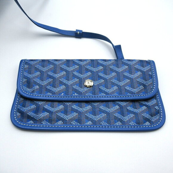 Goyard Saint Louis Tote Bag Canvas Blue - Picture 6 of 10